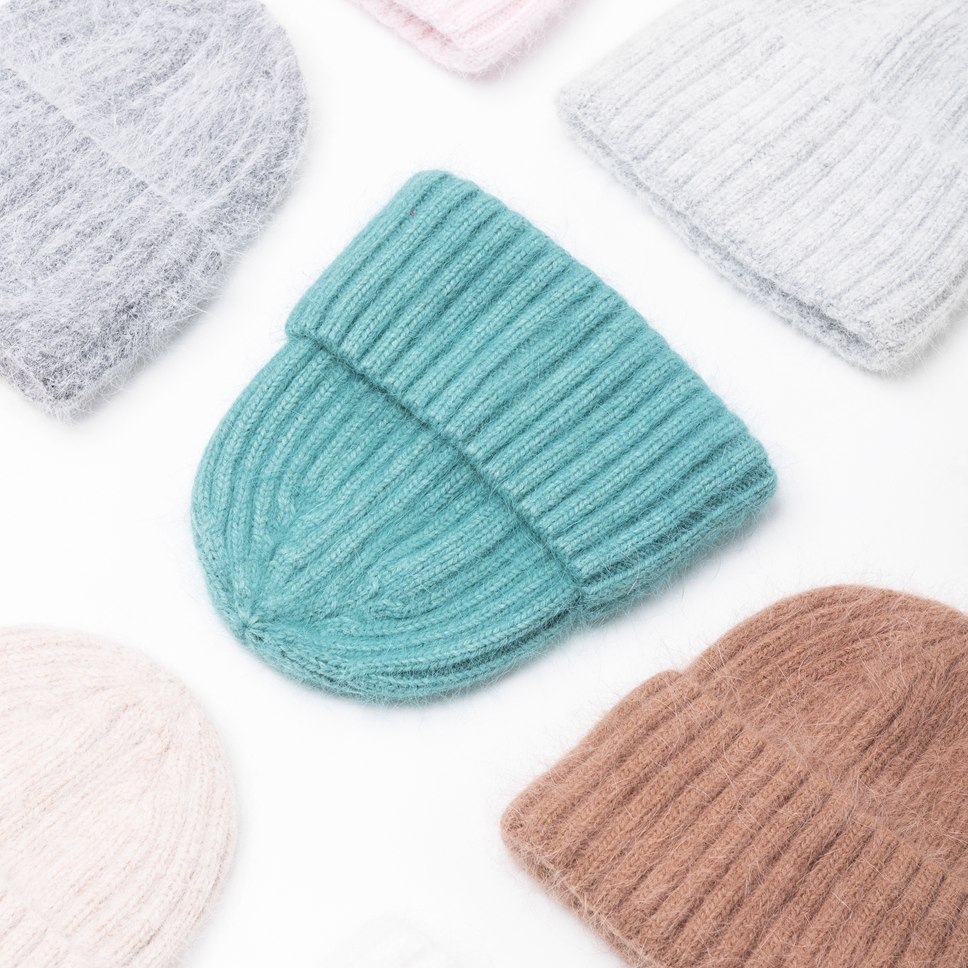 Шапка ангорова "Трейсі" 54р Код 9174
