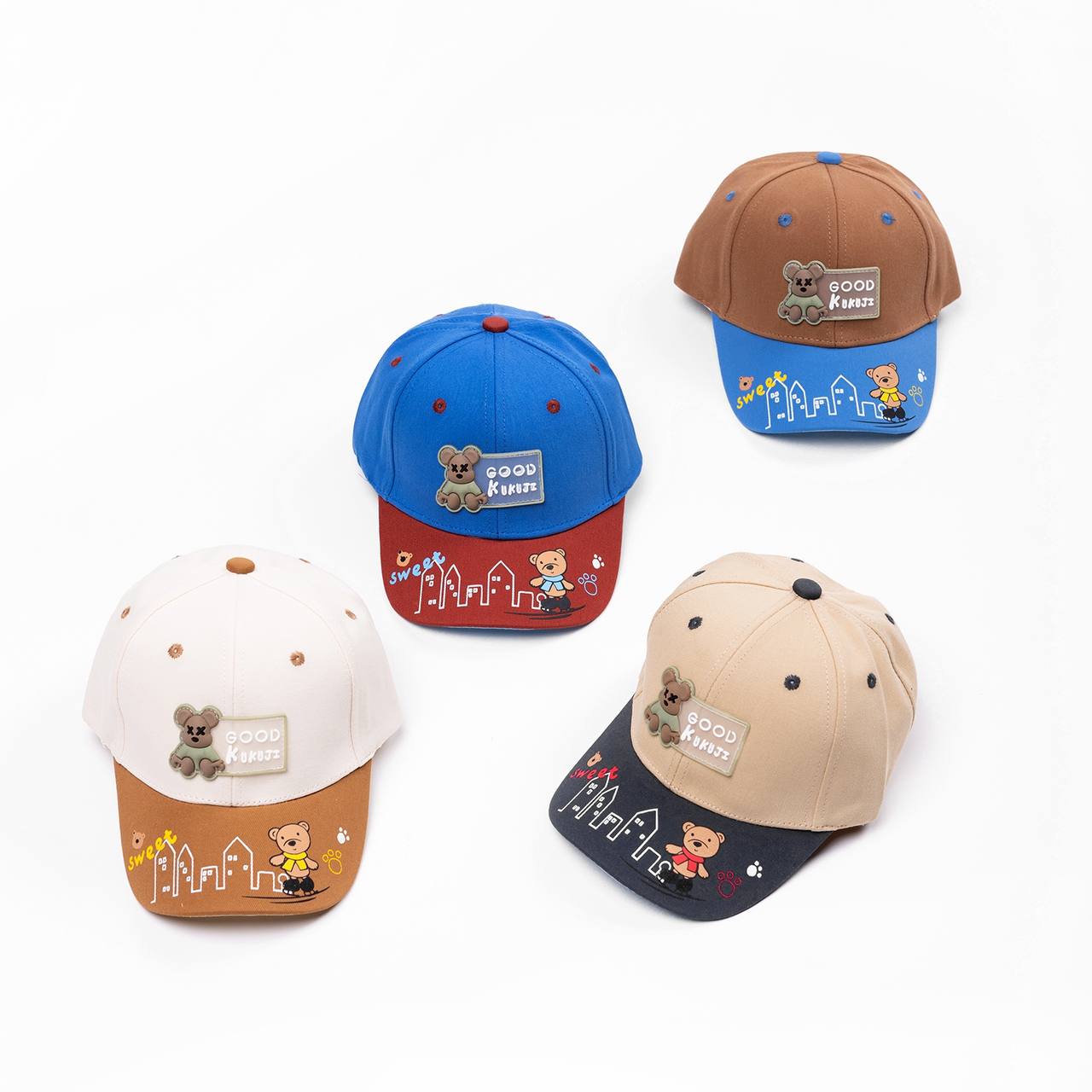 Кепка котонова "Good Kukuji" 50-52р.Код 8556